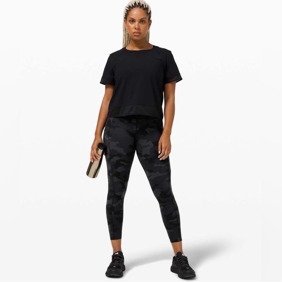 lululemon athletica Pants - Lululemon Fast and Free Tight 25" Non-Reflective Nulux
Camo Multi Size 2